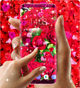 Rose petal live wallpaper - Apps on Google Play