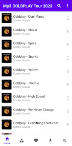 Captura 9 Mp3 Coldplay Tour 2023 android