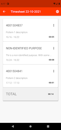 Android application Mobile Badging screenshort