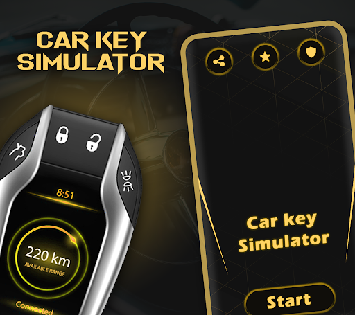 Car Key Remote Lock Simulator