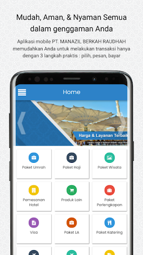 Android application Manazil Tours & Travel screenshort