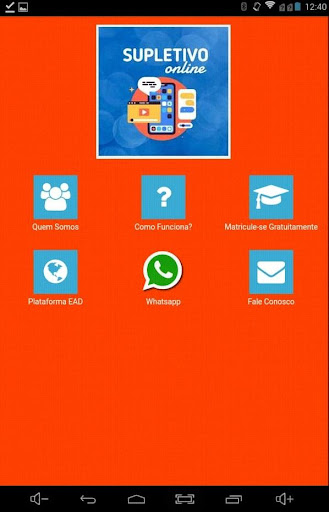 Android application Supletivo Online screenshort