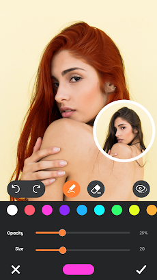 Hair Color Changer – Hair Editor App Freeのおすすめ画像4