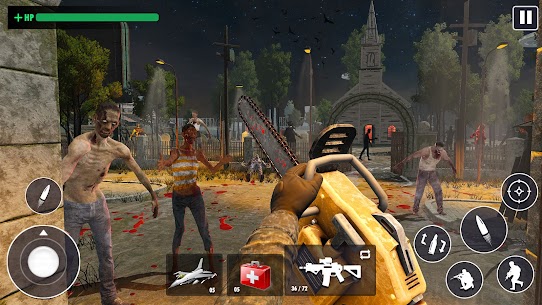 Zombie Strike Frontier Gun War 4