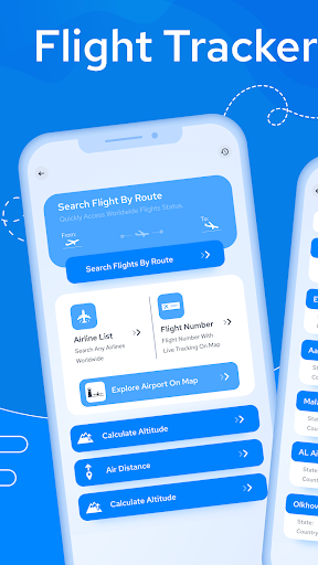 Android application Flight Tracker - Track Flight screenshort