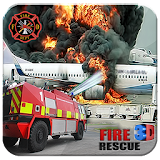 911 Airport Fire Rescue 3D icon