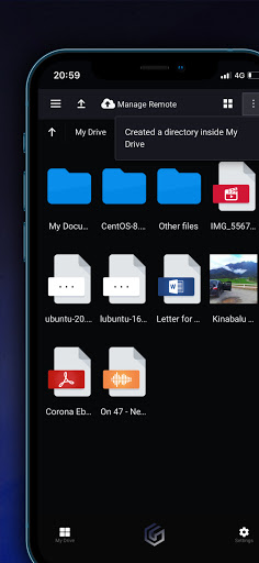 Android application SonicBit - Cloud Torrent Downl screenshort