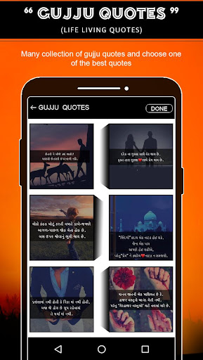 Android application Gujarati Status, Suvichar screenshort