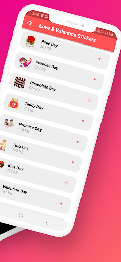 Love and Valentine WA Stickers