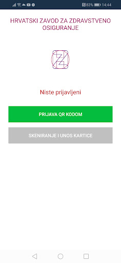 Scan EHIC Screen 2