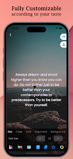 App screenshot
