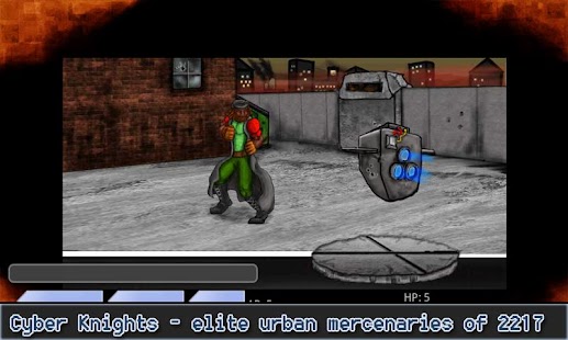 Captura de tela do Cyber ​​​​Knights RPG Elite