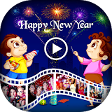 Happy New Year Video Maker - New Year Video Editor icon