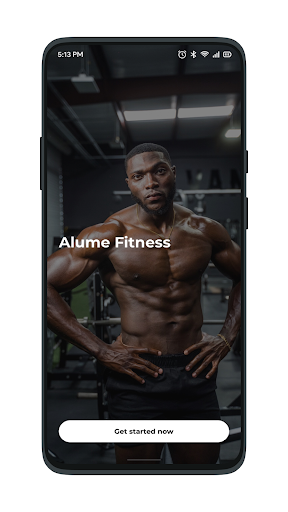 Android application Alume Fitness screenshort