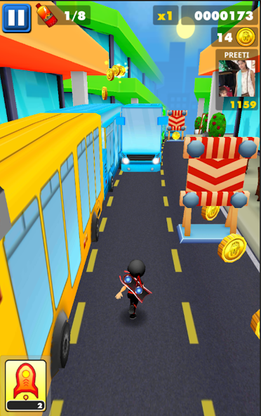 Subway Ninja Run:Surfer in the 2.0 APK + Mod (Unlimited money) untuk android