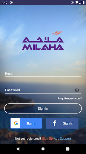 Android application Seafarer Portal (Milaha) screenshort