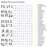 Medical Word Search Games icon