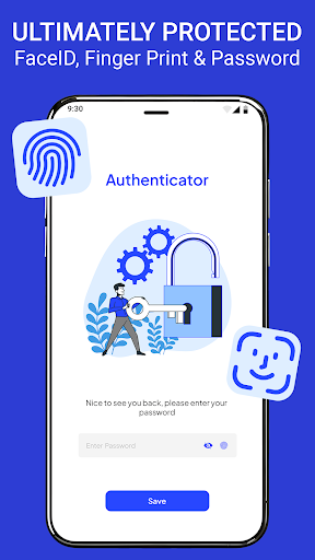 Screenshot of Authenticator App - 2FA Verify