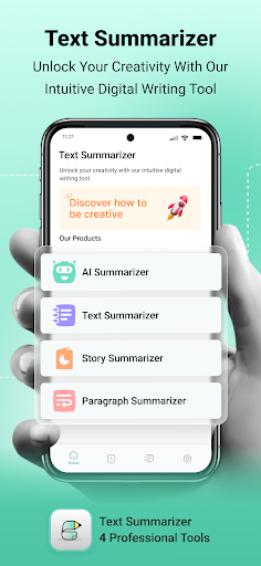 Screenshot of Text Summarizer – Auto Summary