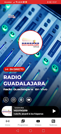 Radio Guadalajara 1.410 AM Screen 2