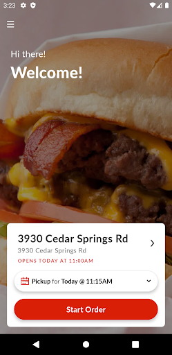 Hunkys Hamburgers Screen 2