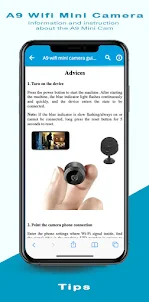 A9 wifi mini camera guide app