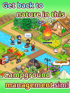 Capture d'écran de l'histoire du camp forestier