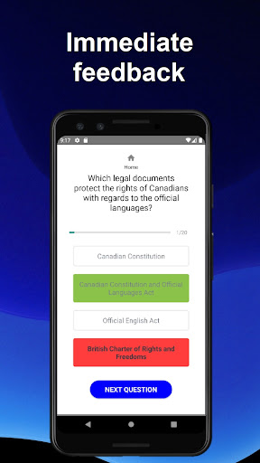 Canadian Citizenship Test 2023 Screen 3