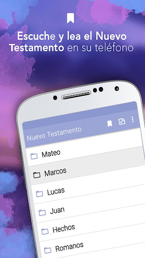 Android application Nuevo Testamento Audio screenshort