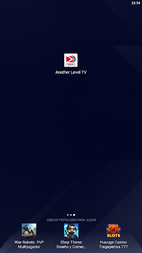Android application Another Level TV screenshort