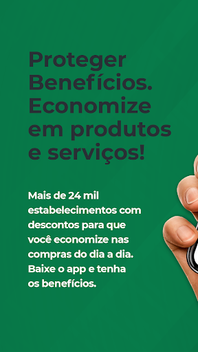 Android application Proteger Benefícios screenshort