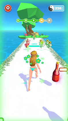 Hippie Run 3D - Screenshot 3