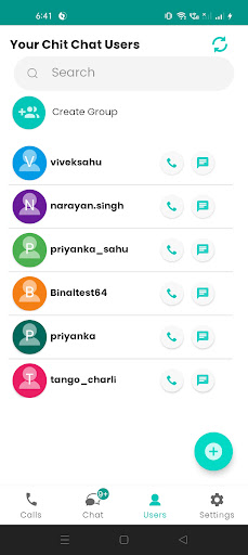 Screenshot of ROKiT Chit Chat