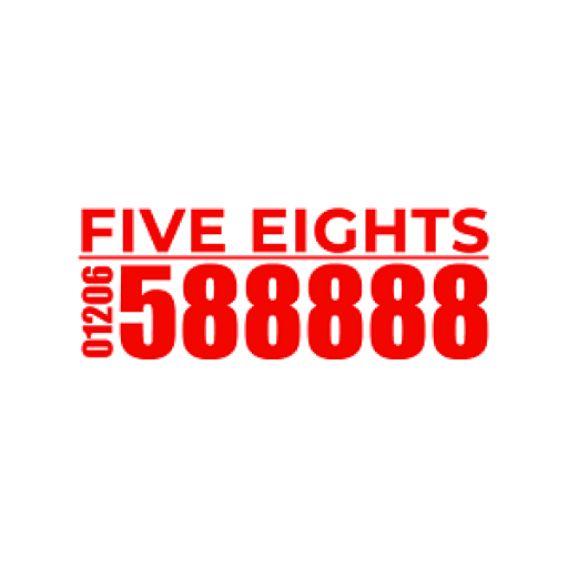 Five Eights Taxis Colchester logo