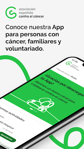 Android application Contra el Cáncer screenshort