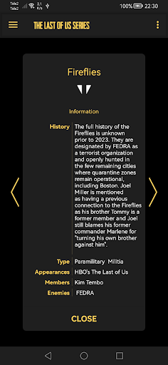 The Last of Us HBO fan app