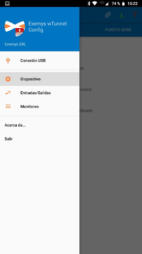 Exemys wTunnel Config Screen 2