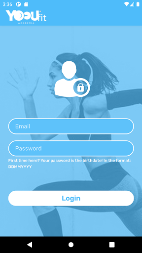 Android application YoouFit screenshort