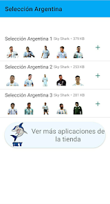 Captura de Pantalla 5 Selección Argentina Stickers android