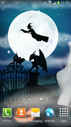 Halloween Night Live Wallpaper Screen 3