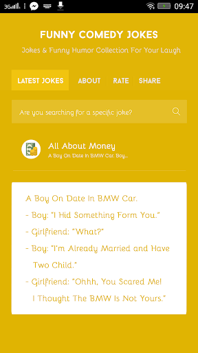Funny Comedy Jokes Screen 3