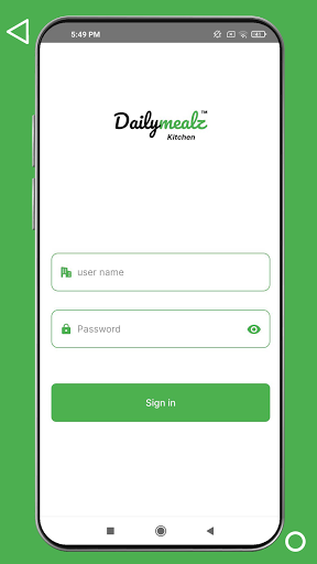 Dailymealz Kitchen Screen 2
