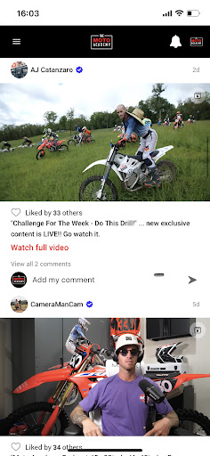 The Moto Academy Screen 3