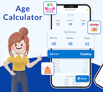 Age Calculator - Date Counter