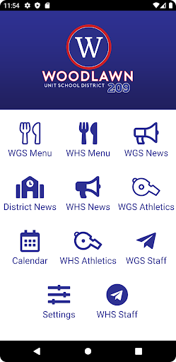 Android application Woodlawn Schools screenshort