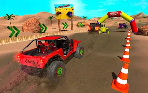 New Offroad 4x4 Jeep Simulator: Driving Games 2021 screenshot 0