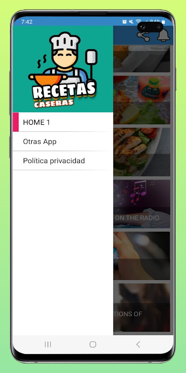 Recetas de comidas caseras - 1.2 - (Android)