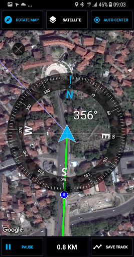 Compass best sale navigation app