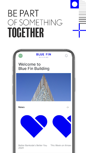 Android application Blue Fin Building screenshort