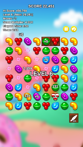 Never-ending Candies - Match 3 Screen 2